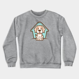 Dog and House Crewneck Sweatshirt